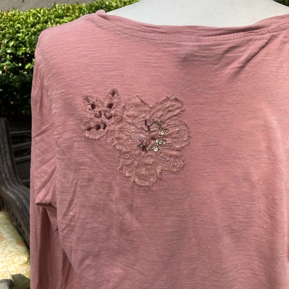 LOGO pink top with appliqué - large - Picture 5 of 9